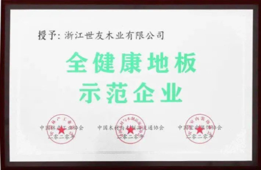 世友地板告訴你，什么叫“全健康地板”！